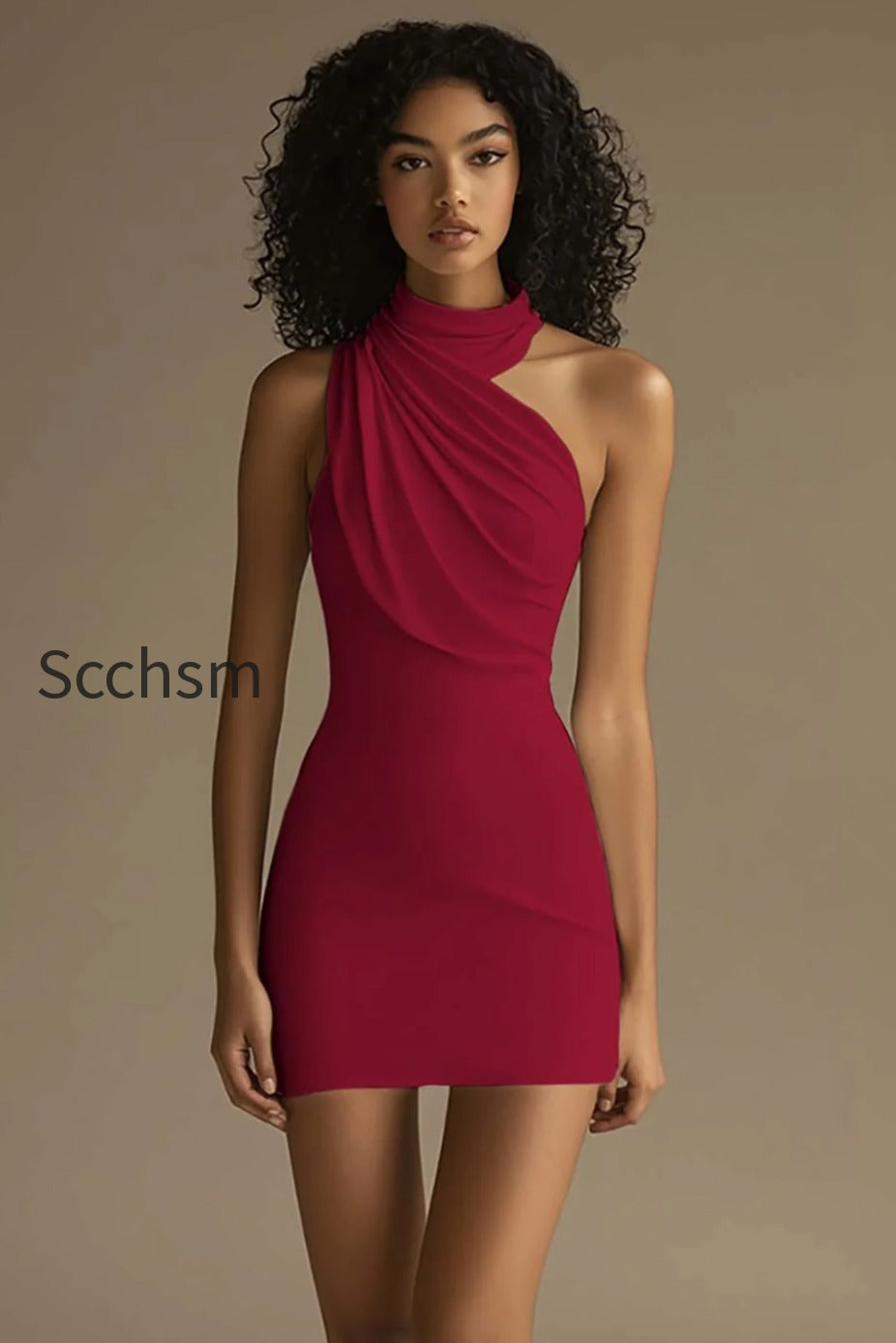 sleeveless-sheath-ruched-bodycon-mini-little-white-dress
