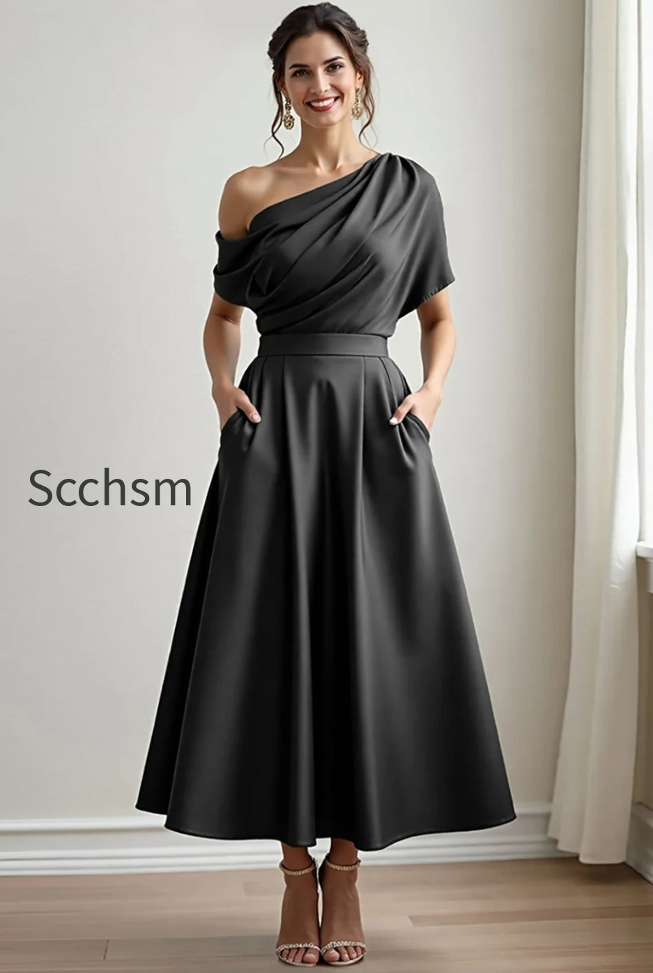 black-a-line-long-satin-mother-of-the-bride-dress-with-pockets