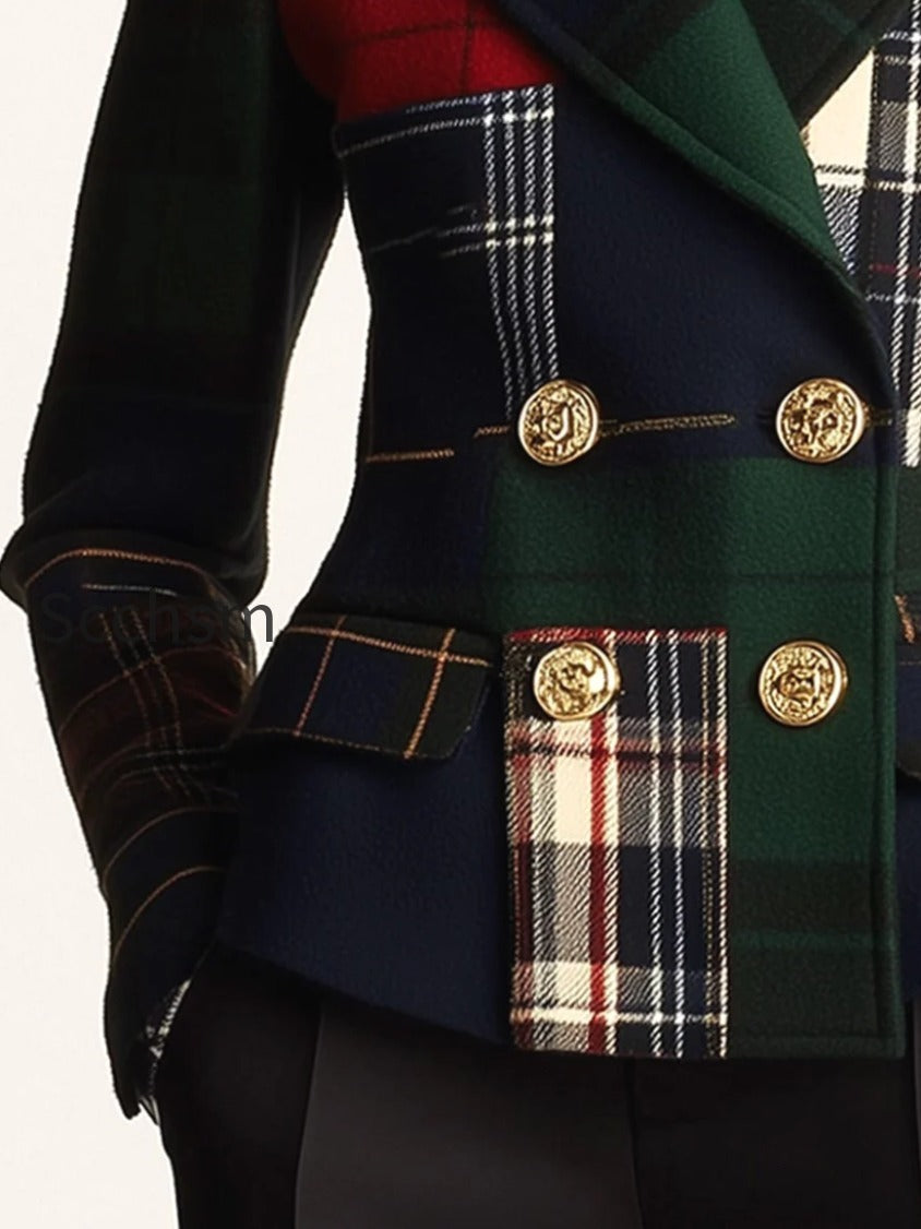 casual-lapel-plaid-double-breasted-woolen-coat