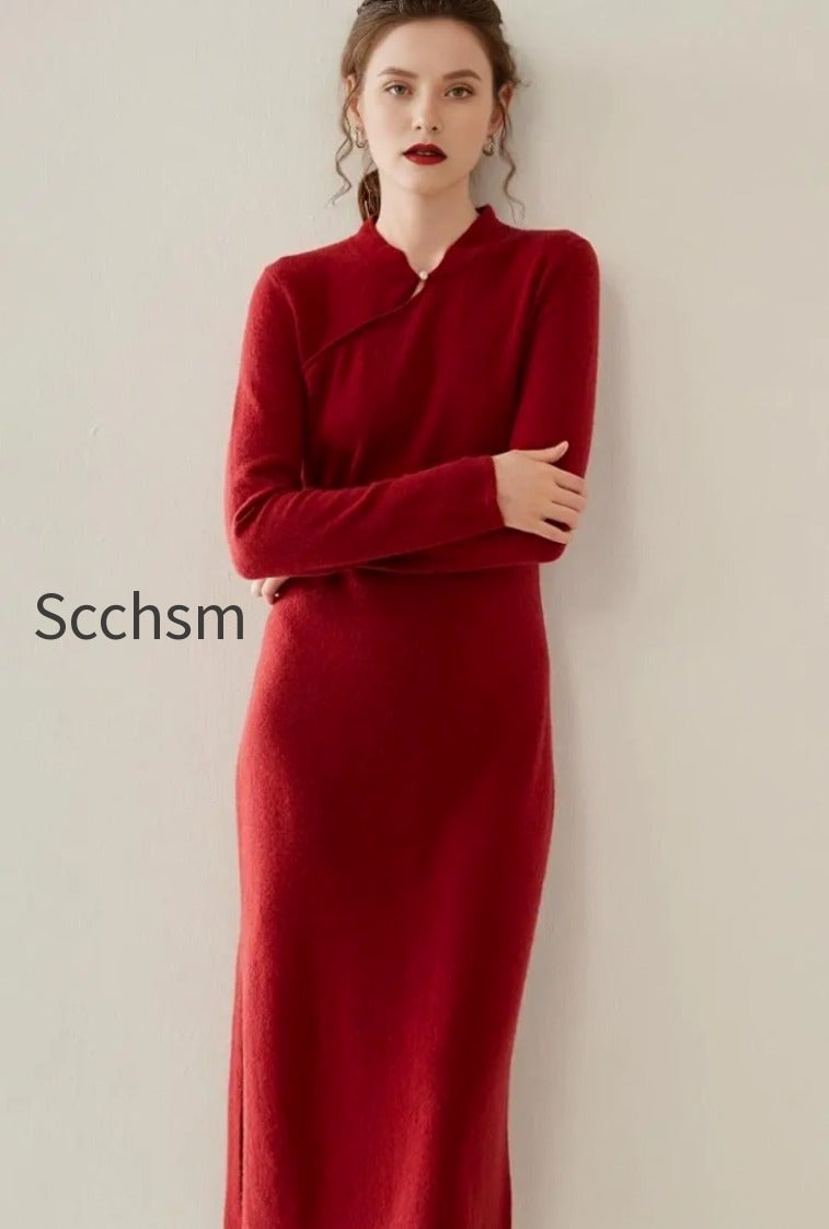 100-cashmere-midi-sweater-dress-with-mandarin-inspired-collar