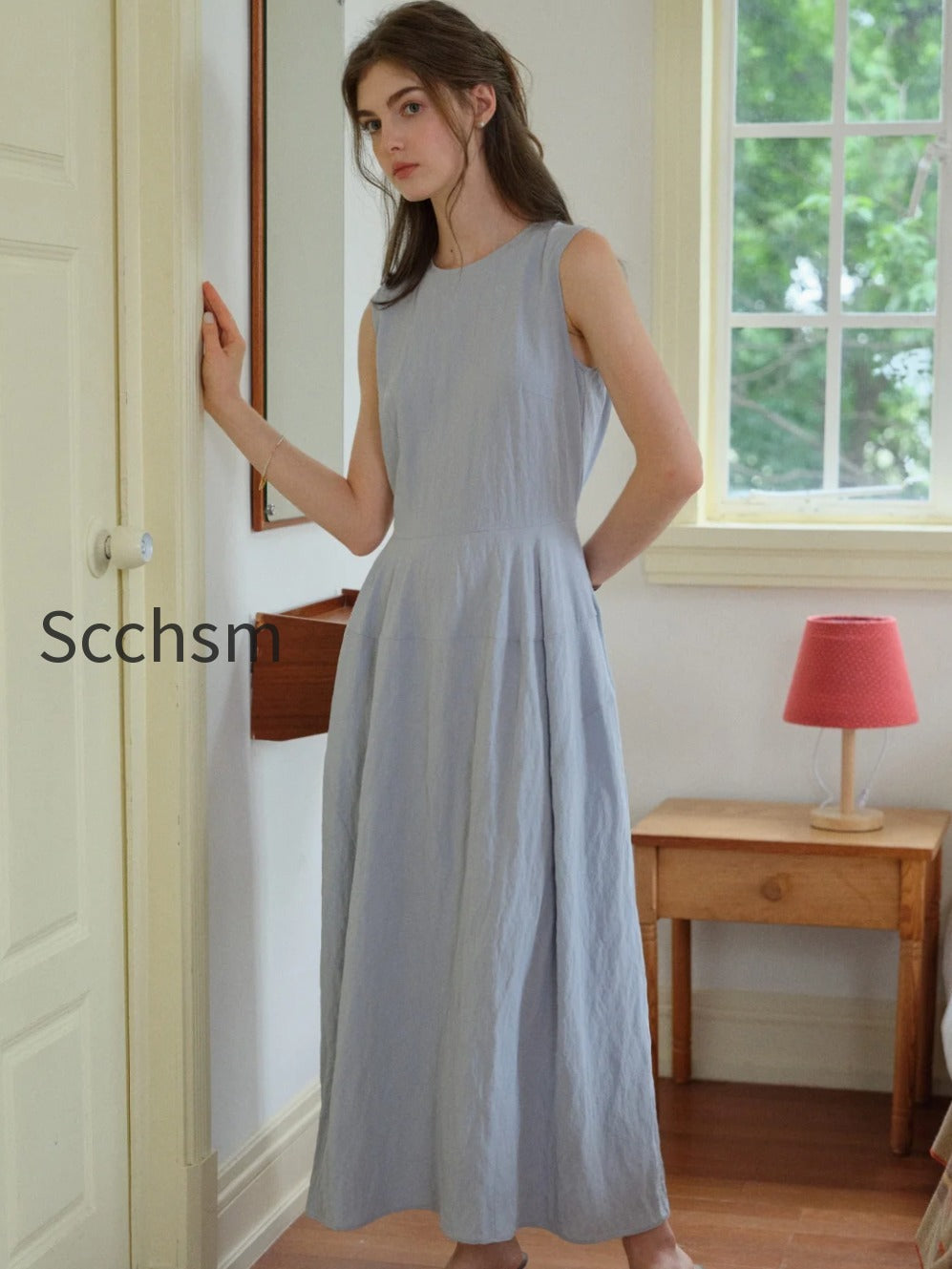 maci-round-neck-simple-dress