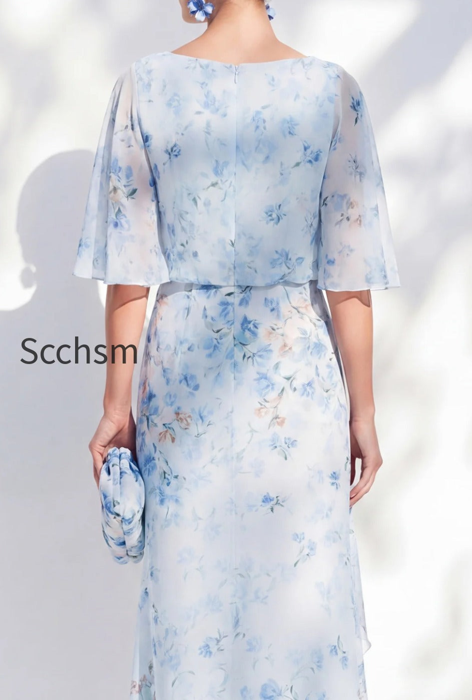 blue-sheath-long-floral-boat-neck-mother-of-the-bride-dress-with-ruffles