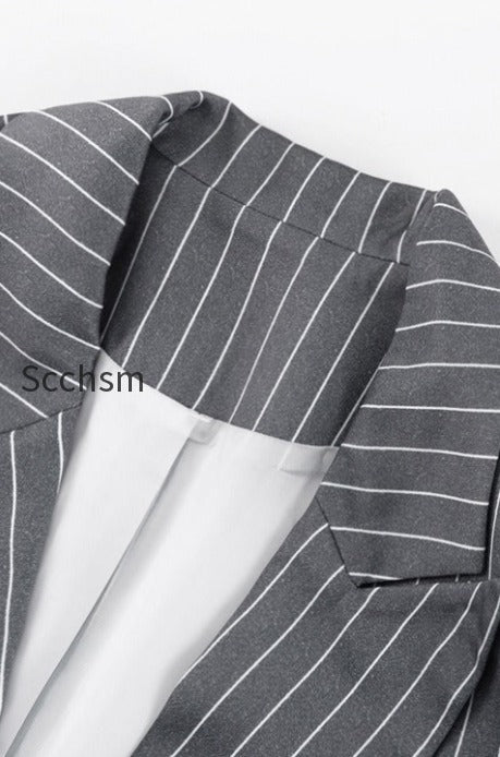 fl-fashion-striped-suit-blazer-two-piece-set