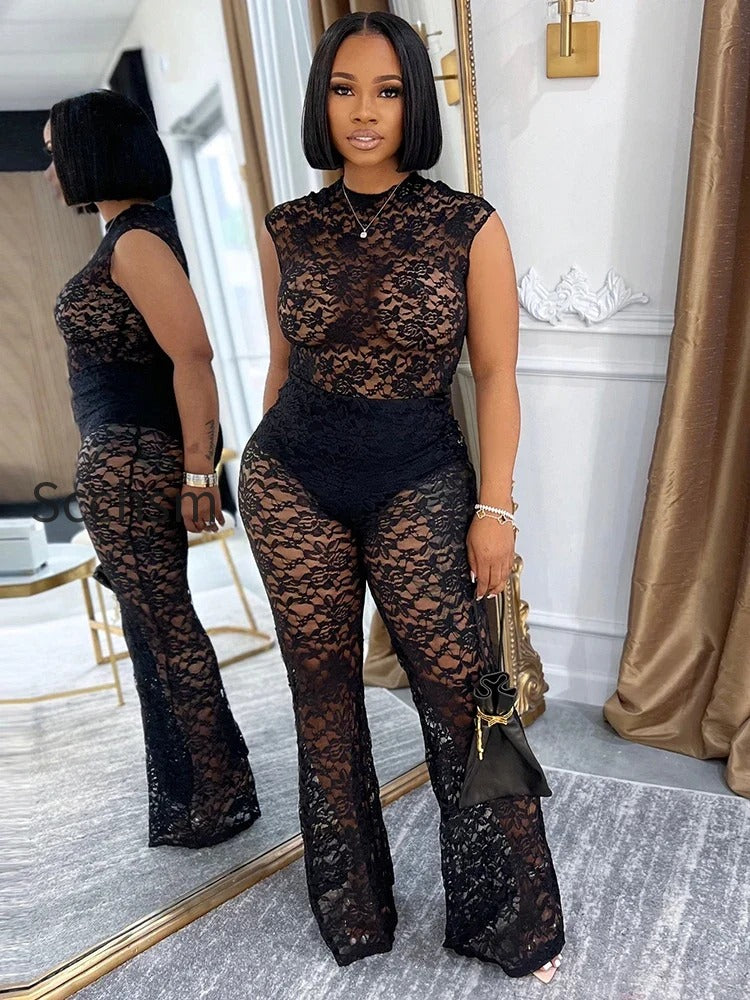 mesh-see-through-flared-two-piece-pants-set