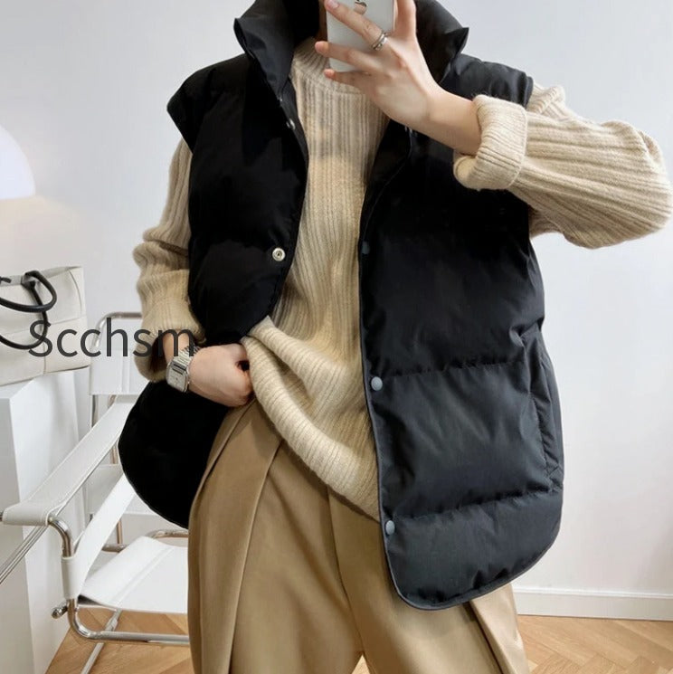 korean-down-cotton-vest-women-short-autumn-winter-loose-outer-wear-cotton-padded-jacket-vest-cotton-vest-coat-40500452