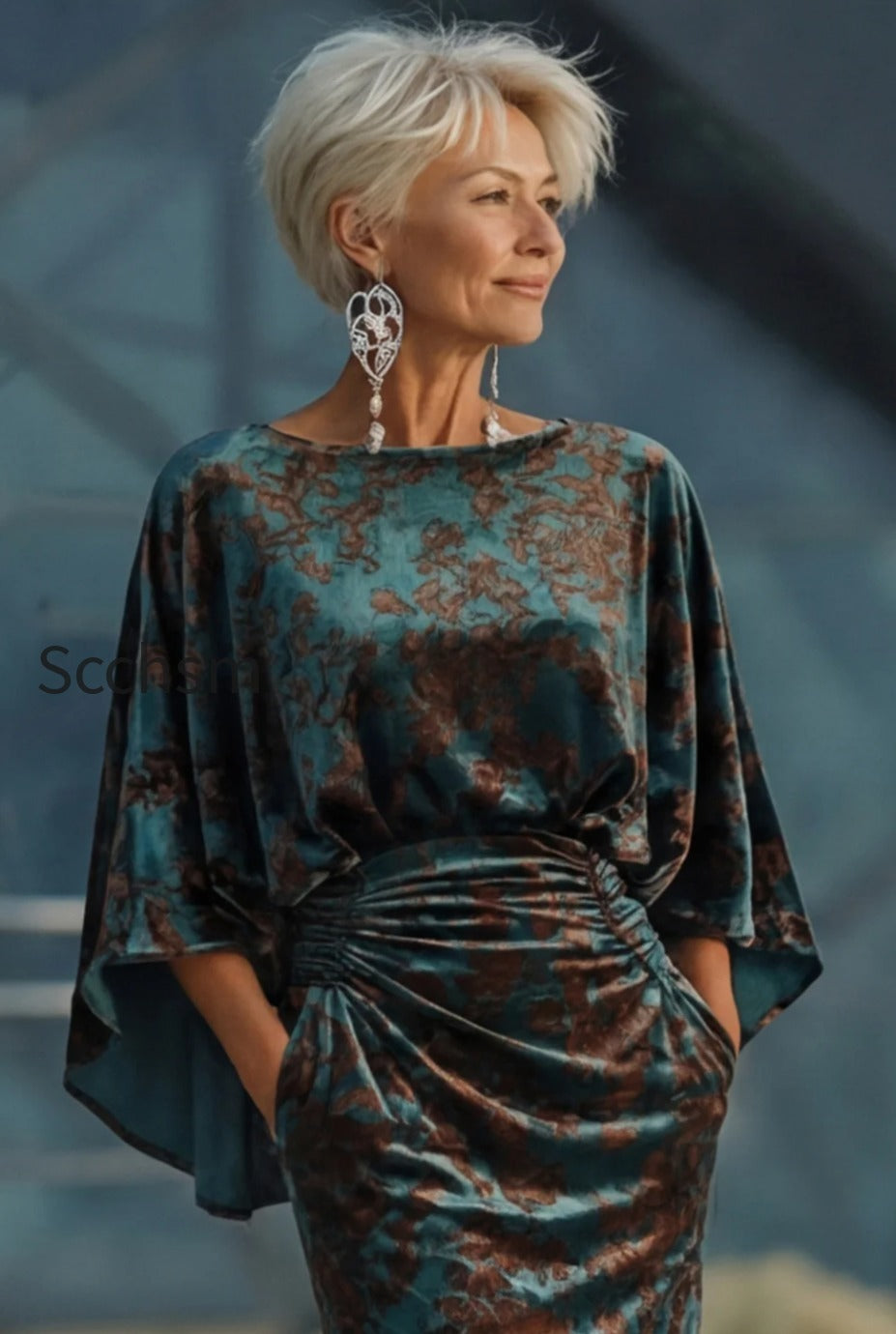 floral-dark-green-sheath-velvet-boat-neck-long-mother-of-the-bride-dress-with-pockets