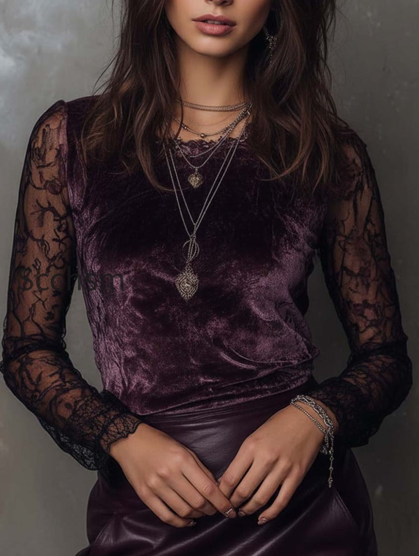 velvet-and-lace-gothic-sheer-sleeve-top-zkm4