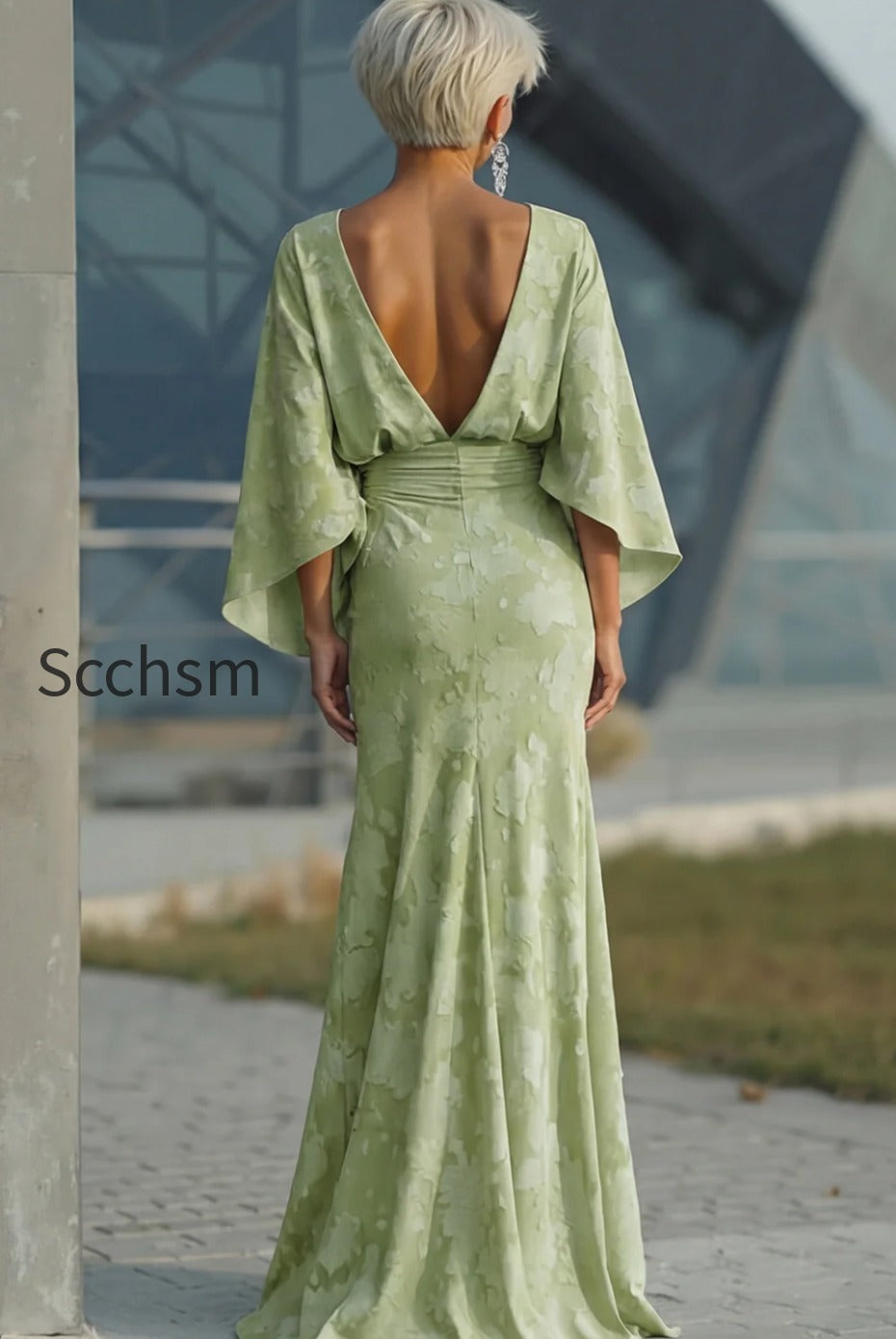 floral-sage-green-boat-neck-sheath-long-mother-of-the-bride-dress-with-sleeves