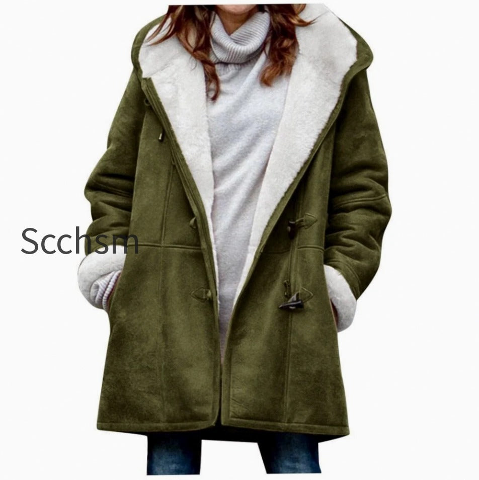 winter-intellectual-simple-harajuku-solid-color-casual-button-cardigan-warm-mid-length-hooded-women-overcoat-40500456