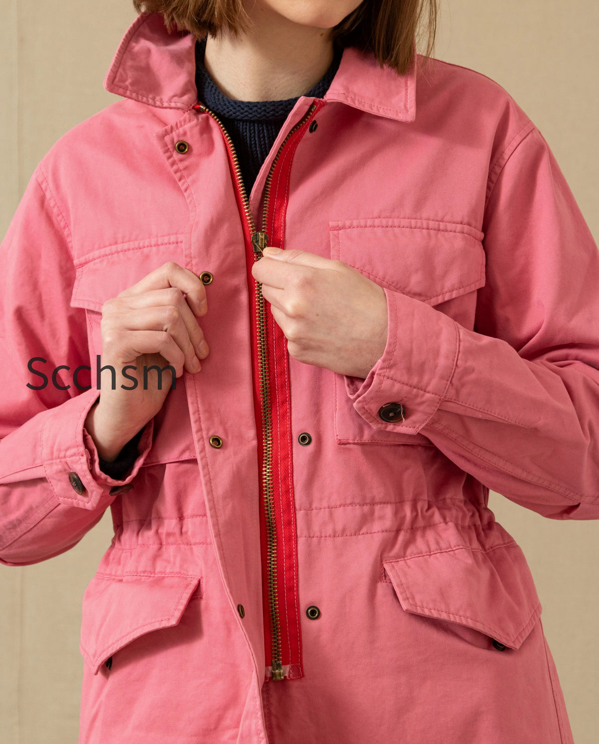 womens-qms-field-jacket-in-faded-red