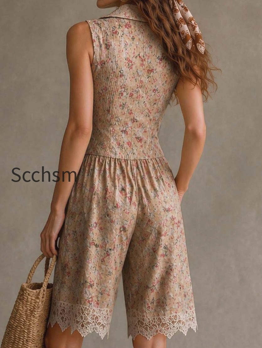 retro-floral-cotton-twill-vest-style-jumpsuit