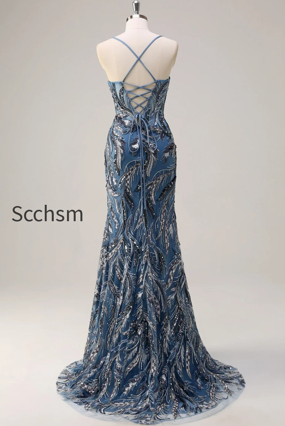 sparkly-sage-mermaid-sequined-beaded-spaghetti-straps-long-prom-dress