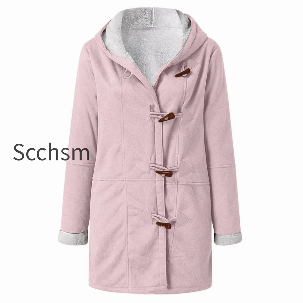 winter-intellectual-simple-harajuku-solid-color-casual-button-cardigan-warm-mid-length-hooded-women-overcoat-40500456
