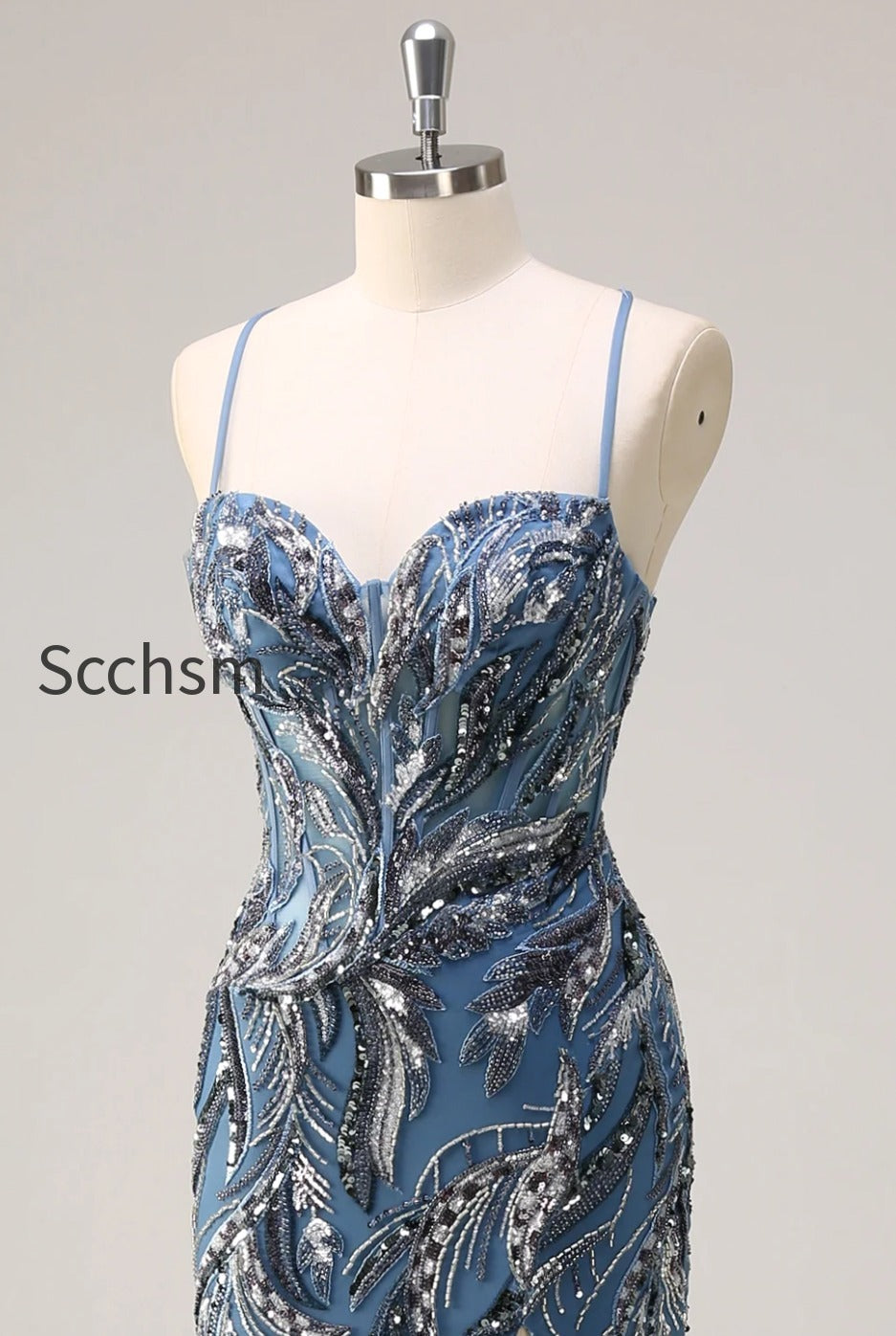 sparkly-sage-mermaid-sequined-beaded-spaghetti-straps-long-prom-dress