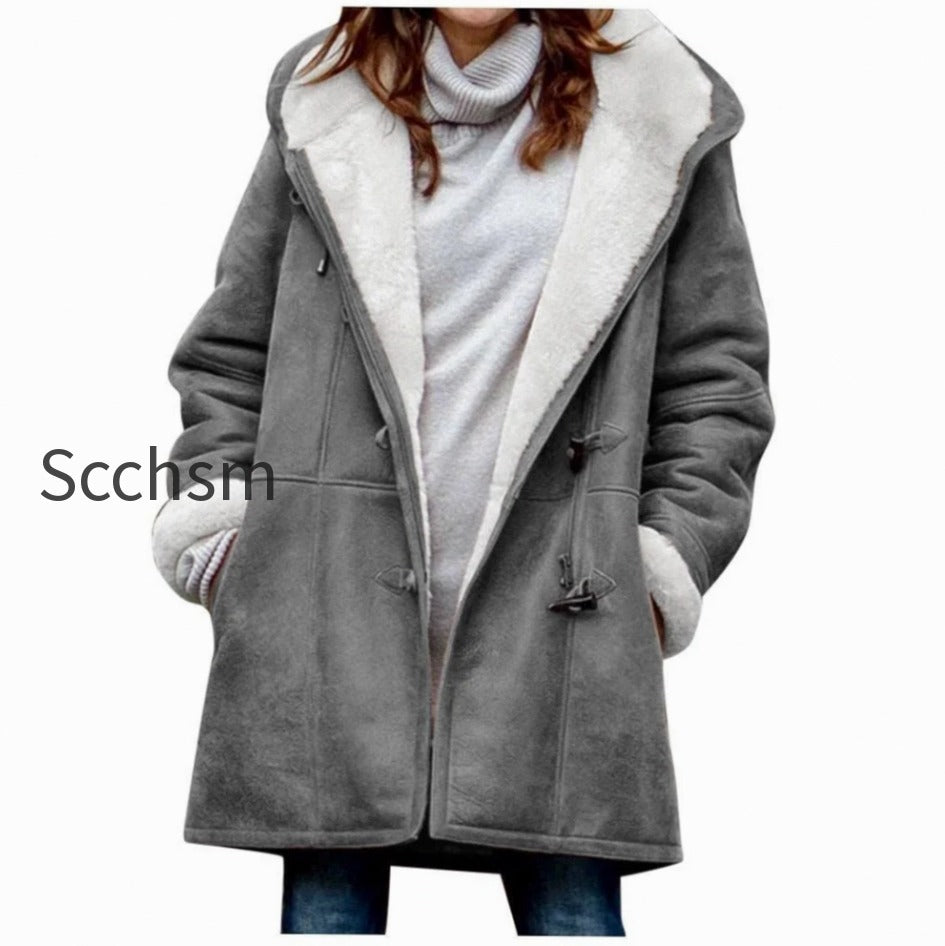 winter-intellectual-simple-harajuku-solid-color-casual-button-cardigan-warm-mid-length-hooded-women-overcoat-40500456