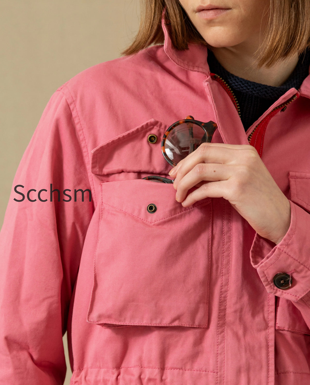 womens-qms-field-jacket-in-faded-red
