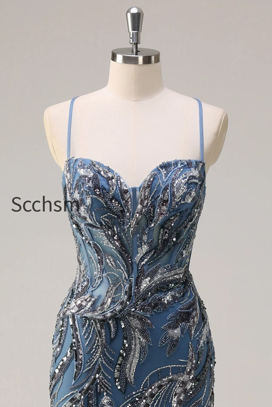 sparkly-sage-mermaid-sequined-beaded-spaghetti-straps-long-prom-dress