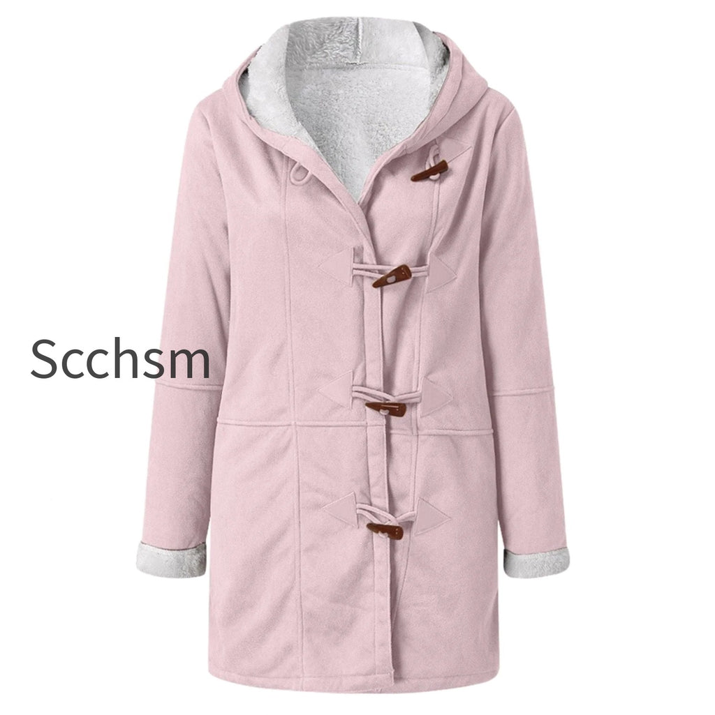 winter-intellectual-simple-harajuku-solid-color-casual-button-cardigan-warm-mid-length-hooded-women-overcoat-40500456