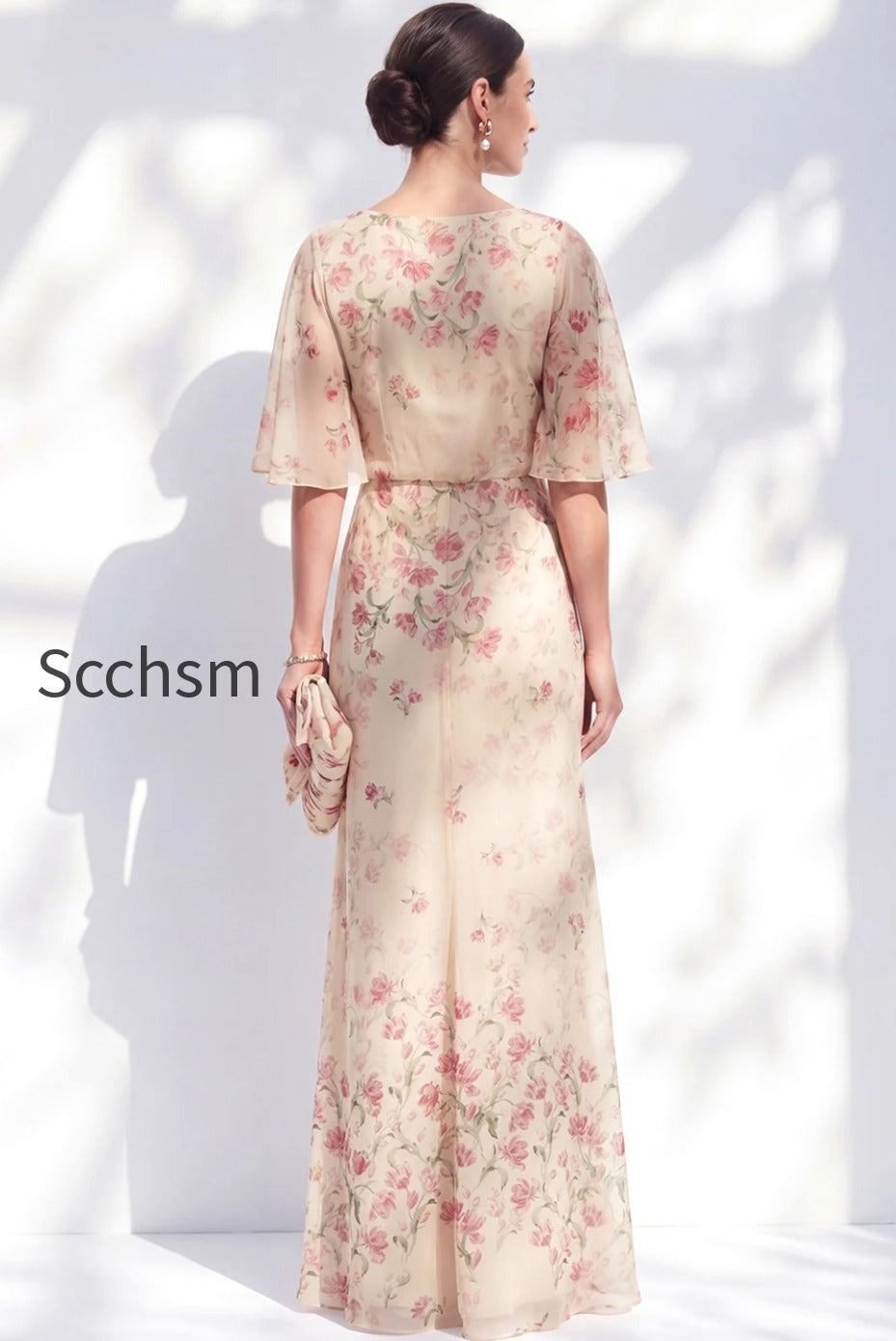 blue-sheath-long-floral-boat-neck-mother-of-the-bride-dress-with-ruffles