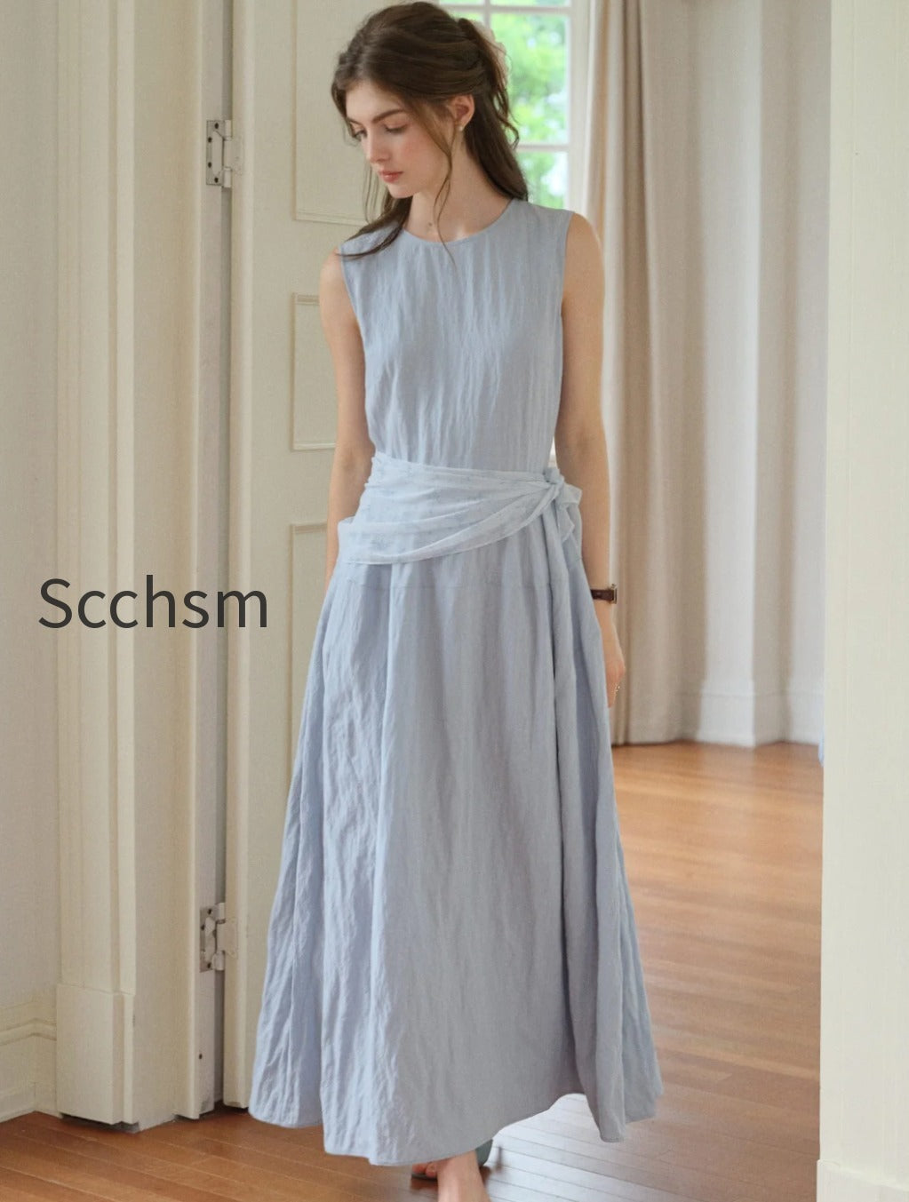 maci-round-neck-simple-dress