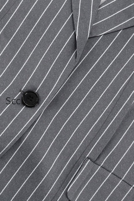 fl-fashion-striped-suit-blazer-two-piece-set
