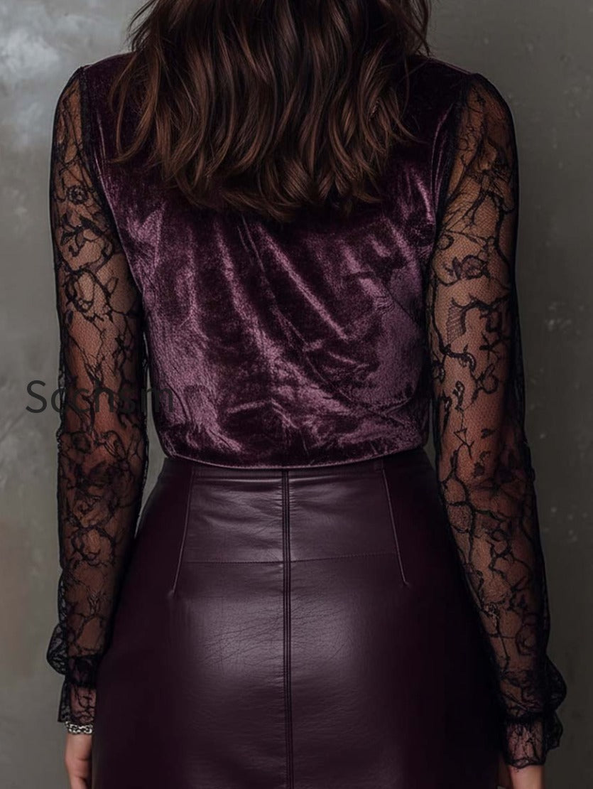 velvet-and-lace-gothic-sheer-sleeve-top-zkm4