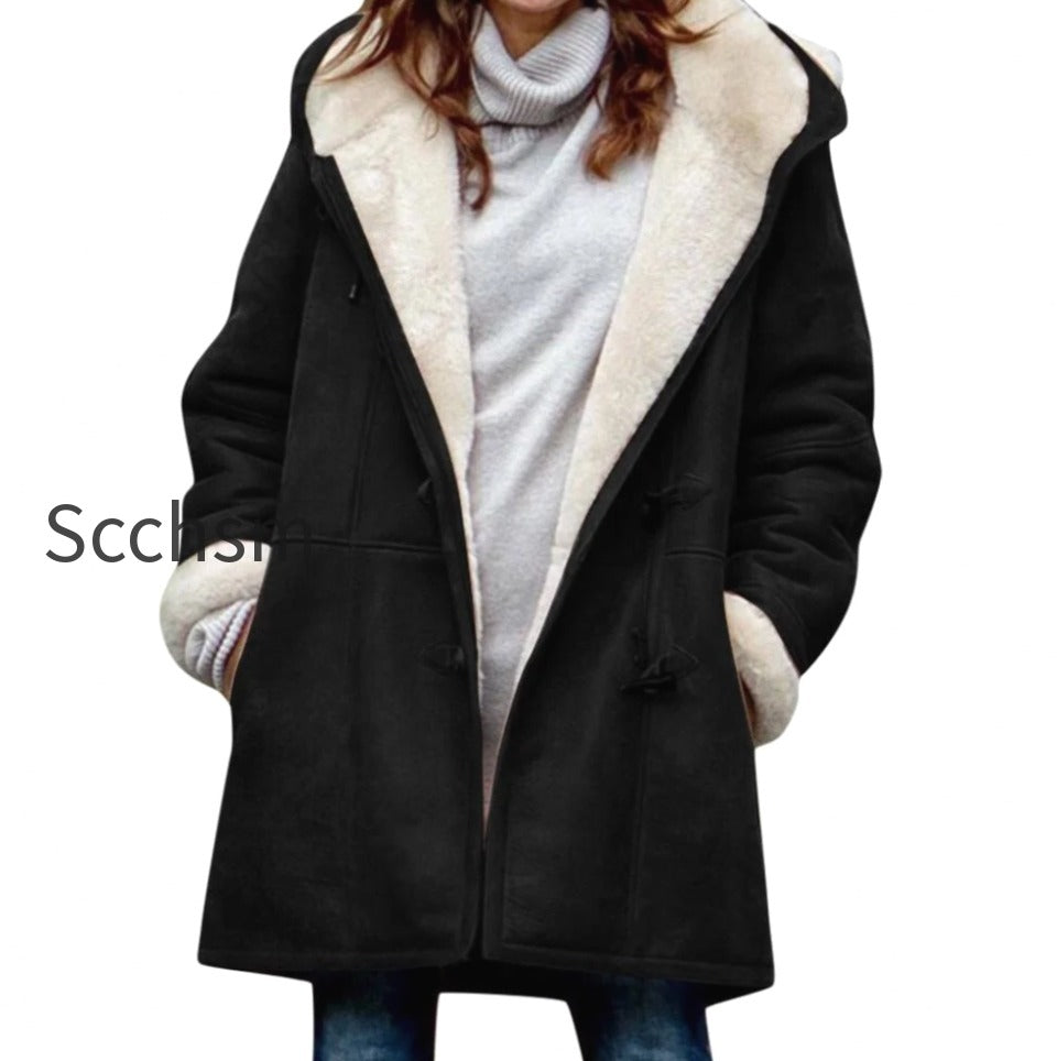 winter-intellectual-simple-harajuku-solid-color-casual-button-cardigan-warm-mid-length-hooded-women-overcoat-40500456