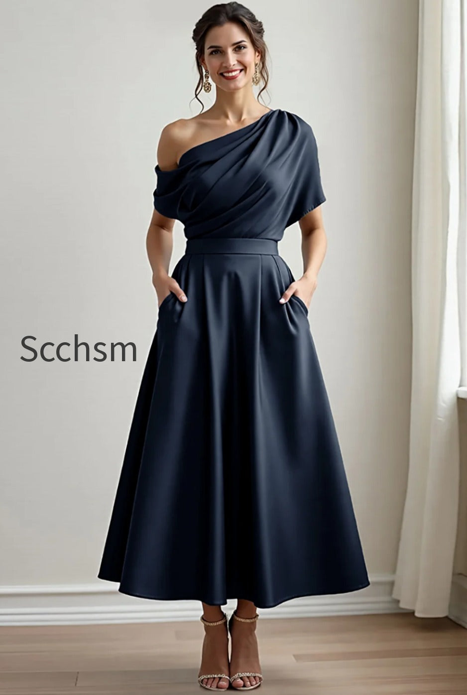 black-a-line-long-satin-mother-of-the-bride-dress-with-pockets