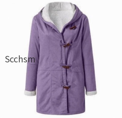 winter-intellectual-simple-harajuku-solid-color-casual-button-cardigan-warm-mid-length-hooded-women-overcoat-40500456