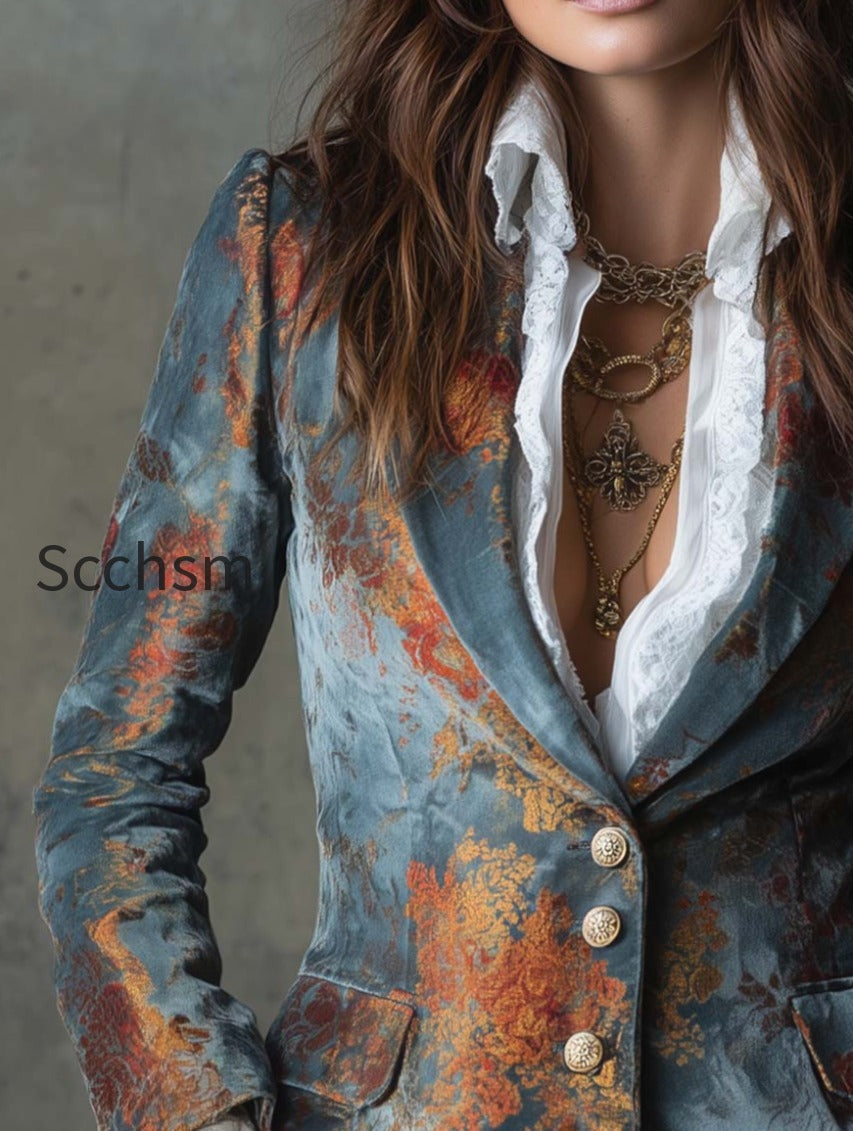 retro-oil-painting-style-polyester-velvet-printed-double-breasted-blazer